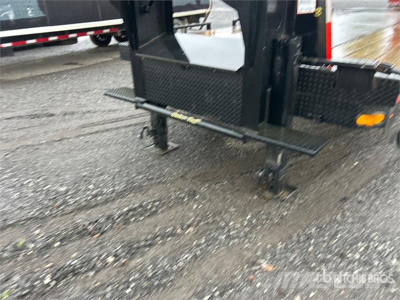 Gator 25 ft T/A Gooseneck Equipment Trailer Biltransporter henger
