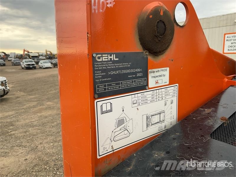 Gehl RT135 Compact Track Loader Minilæsser - skridstyret