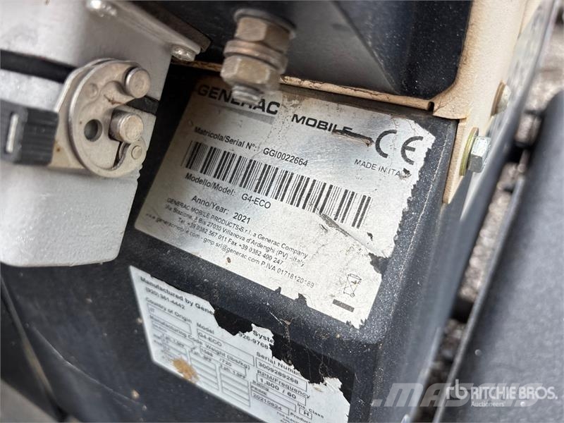 Generac G4-ECO 3.3 kW Light Tower (Inoperable) ライトタワー