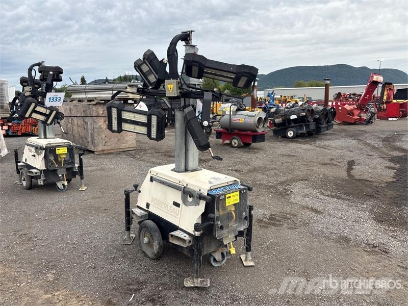 Generac Magnum PLT240 Light Tower Valopylväät