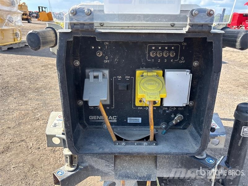 Generac Magnum PLT240 Light Tower Valopylväät