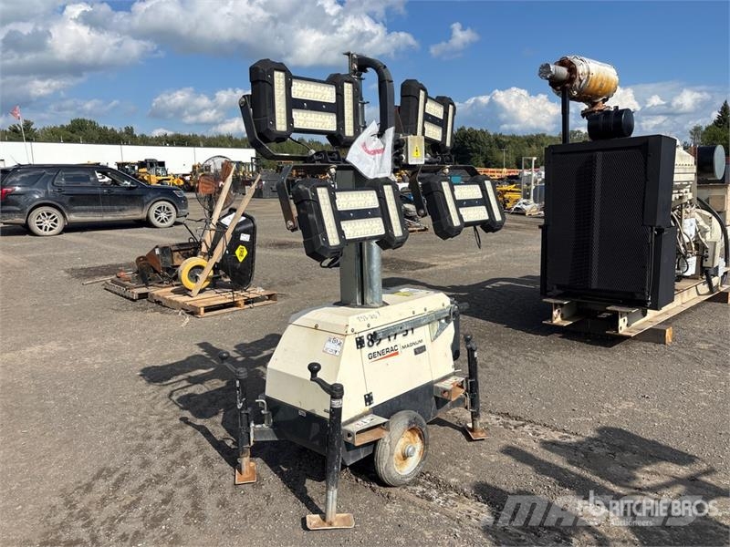Generac Magnum PLT240 Light Tower Valopylväät