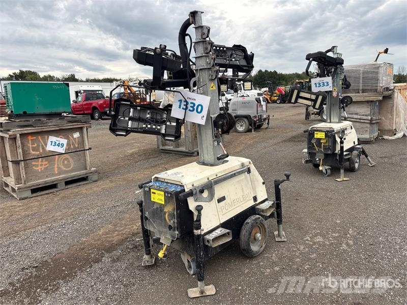 Generac Magnum PLT240 Light Tower Valopylväät