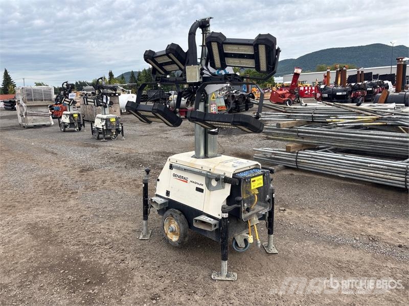 Generac Magnum PLT240 Light Tower Valopylväät