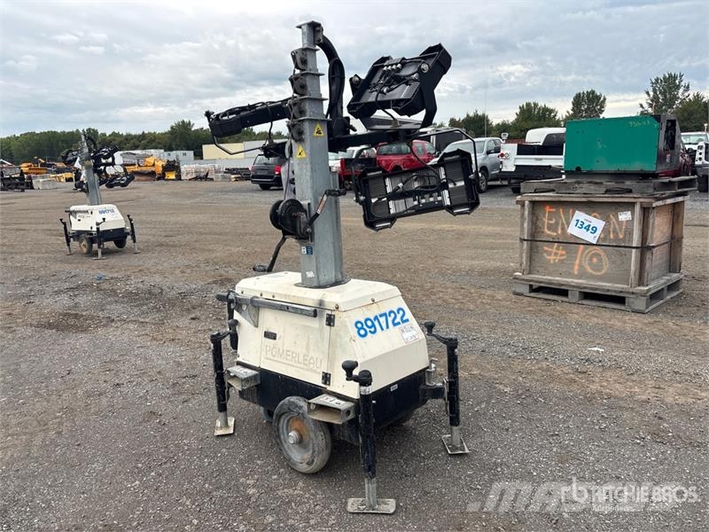 Generac Magnum PLT240 Light Tower Valopylväät