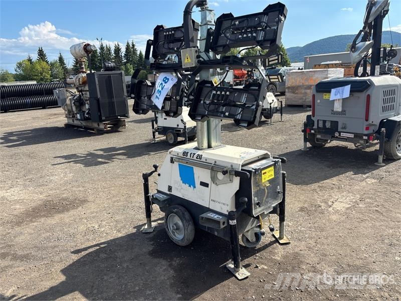Generac Magnum PLT240 Light Tower Valopylväät