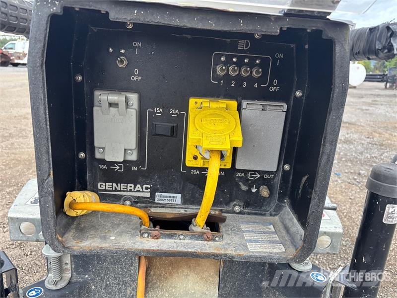Generac Magnum PLT240 Light Tower Valopylväät