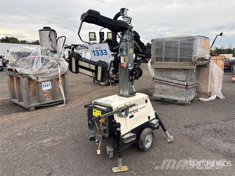 Generac Magnum PLT240 Light Tower Valopylväät