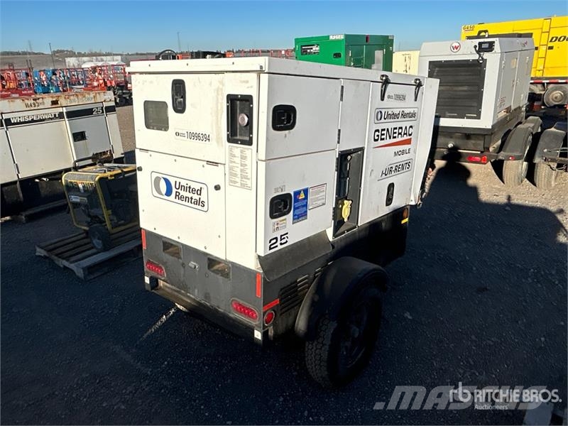 Generac MDG251F4, 20 KW 25 KVA MOBILE 20 kW Generator Set Générateurs diesel