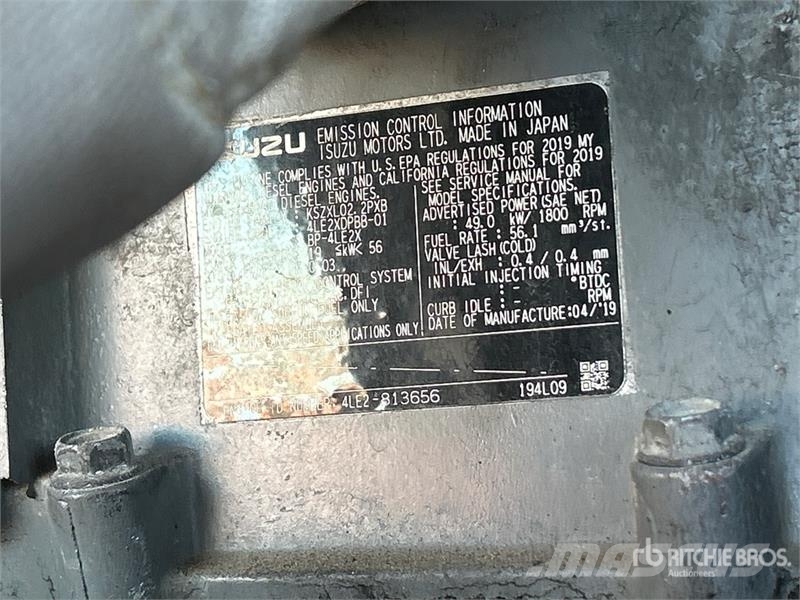 Generac MDG251F4, 20 KW 25 KVA MOBILE 20 kW Generator Set Générateurs diesel
