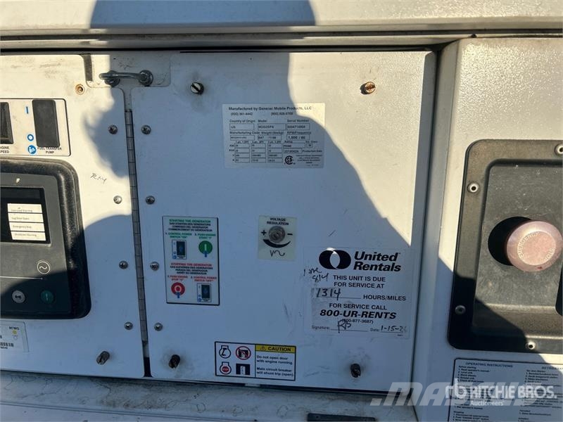 Generac MDG251F4, 20 KW 25 KVA MOBILE 20 kW Generator Set Générateurs diesel