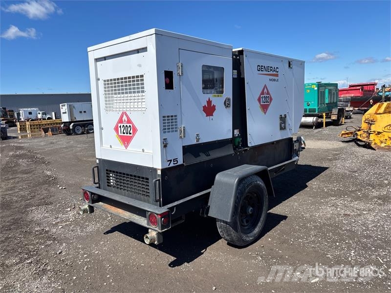 Generac MDG75 60 kW Mobile Generator Set ディーゼル発電機