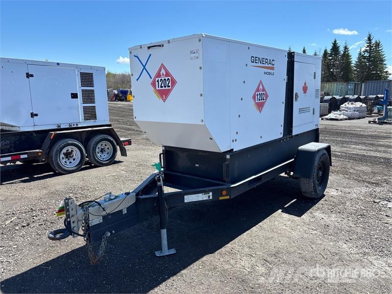 Generac MDG75 60 kW Mobile Generator Set ディーゼル発電機