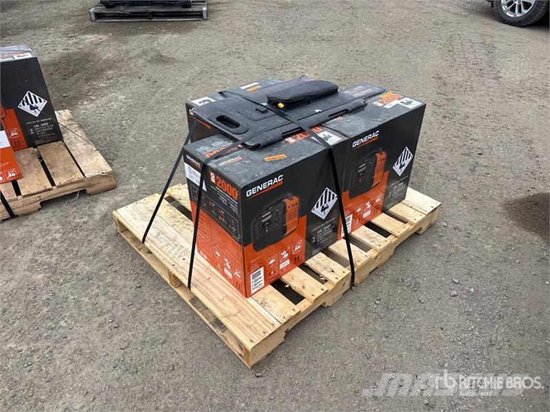 Generac of (3) Generac GB2000 Generator Set (Unused) Diesel Generators