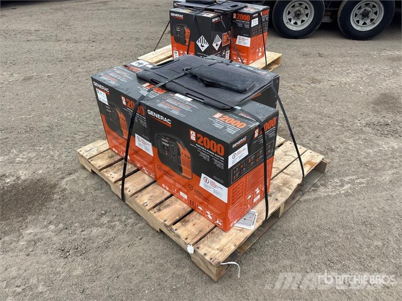 Generac of (3) Generac GB2000 Generator Set (Unused) Diesel Generators
