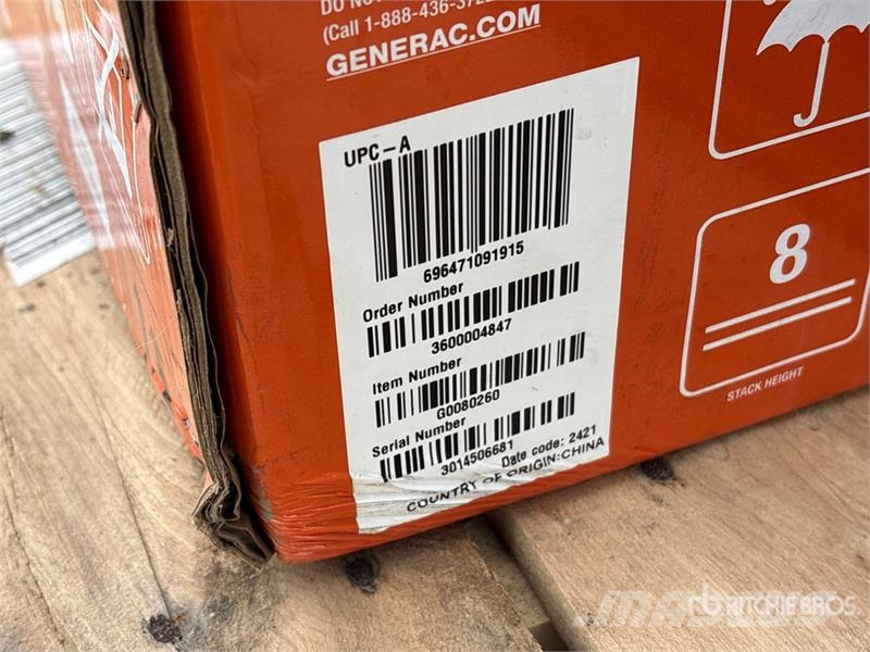 Generac of (3) Generac GB2000 Generator Set (Unused) Diesel Generators