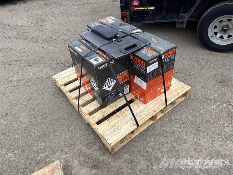 Generac of (3) Generac GB2000 Generator Set (Unused) Diesel Generators