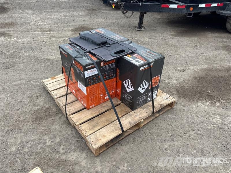 Generac of (3) Generac GB2000 Generator Set (Unused) Diesel Generators