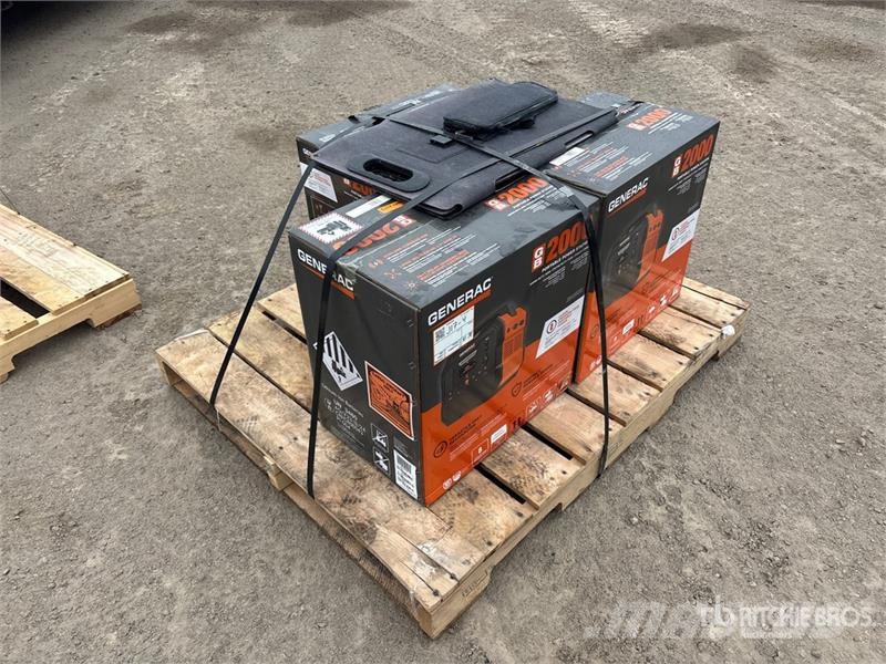 Generac of (3) Generac GB2000 Generator Set (Unused) Diesel Generators