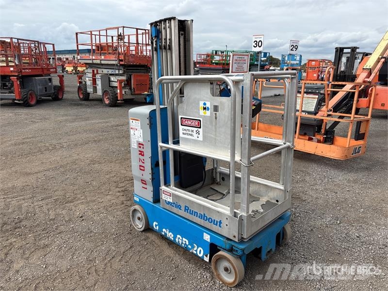 Genie GR-20 Vertical Mast Lift Jarbolne penjajuće platforme