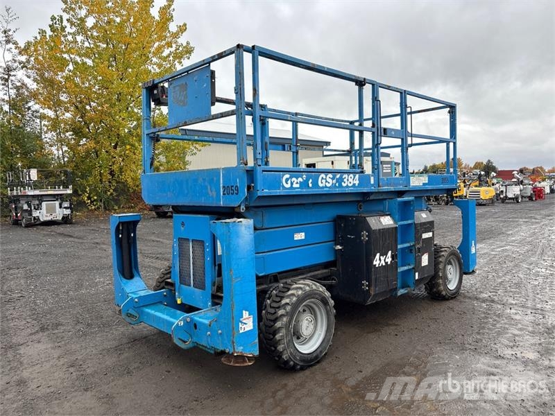 Genie GS3384RT 4x4 Dual Fuel Scissor Lift رافعات مقصية الشكل