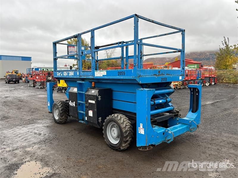 Genie GS3384RT 4x4 Dual Fuel Scissor Lift رافعات مقصية الشكل