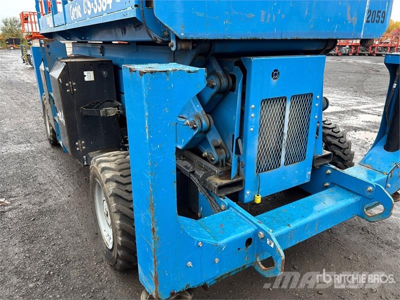 Genie GS3384RT 4x4 Dual Fuel Scissor Lift رافعات مقصية الشكل