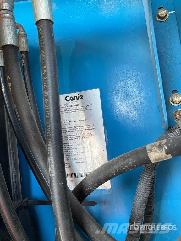 Genie S-125 4WD Diesel Telescopic Boom Lift Teleskopske dvižne ploščadi