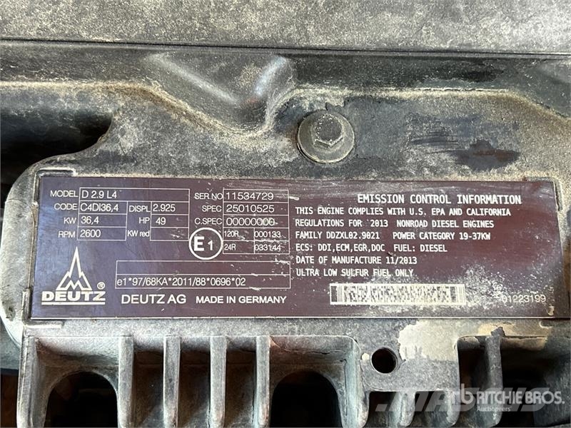 Genie S-45 Teleskopske dvižne ploščadi