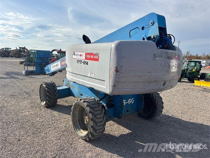 Genie S-60 4WD Diesel Telescopic Boom Lift Teleskopiskie pacēlāji