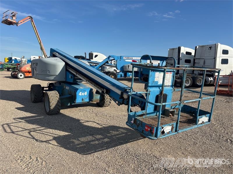 Genie S-60 4WD Diesel Telescopic Boom Lift Teleskopiskie pacēlāji
