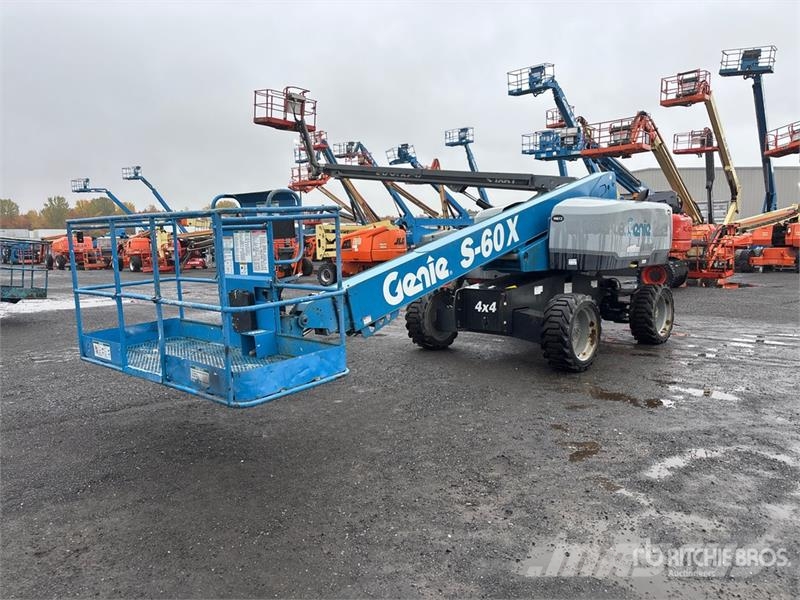 Genie S-60X 4WD Diesel Telescopic Boom Lift Nacelles télescopiques