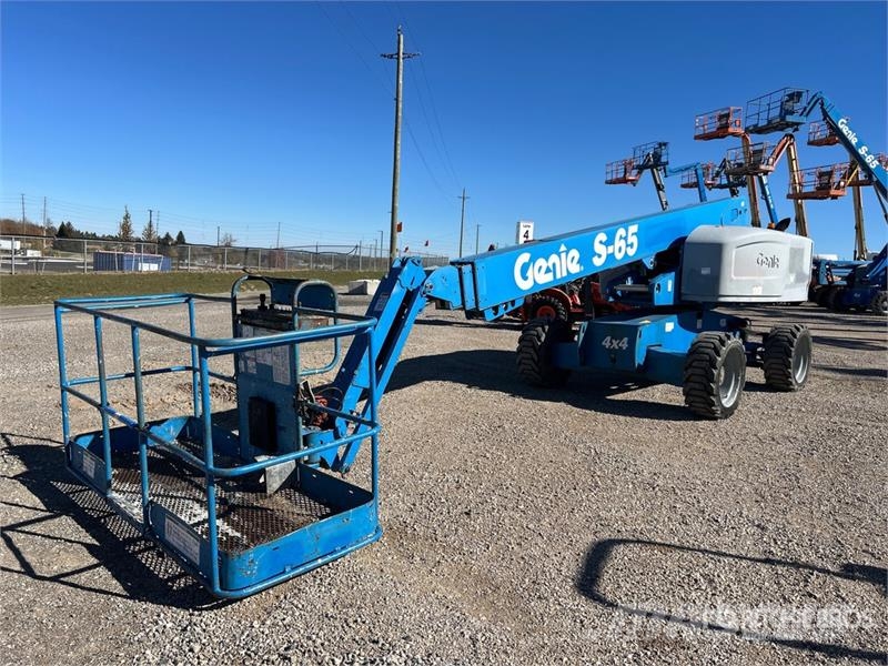 Genie S-65 4WD Dual Fuel Telescopic Boom Lift Teleskopske podizne platforme