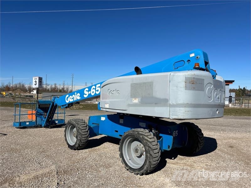 Genie S-65 4WD Dual Fuel Telescopic Boom Lift Teleskopske podizne platforme