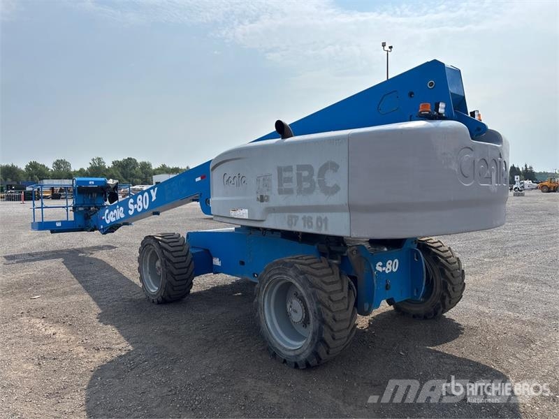 Genie S-80X 4WD Diesel Telescopic Boom Lift Teleskopske podizne platforme