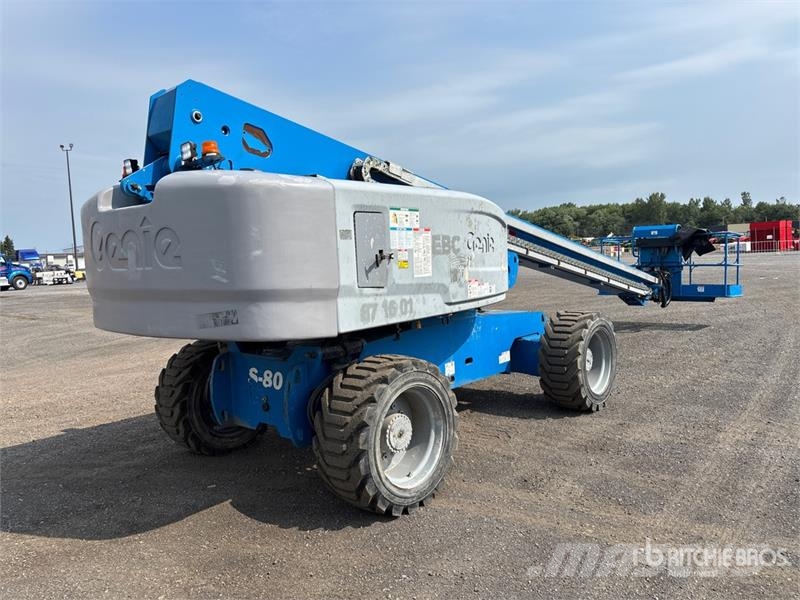 Genie S-80X 4WD Diesel Telescopic Boom Lift Teleskopske podizne platforme