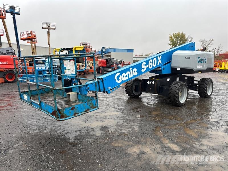 Genie S60X 4WD Diesel Telescopic Boom Lift Teleskopske podizne platforme