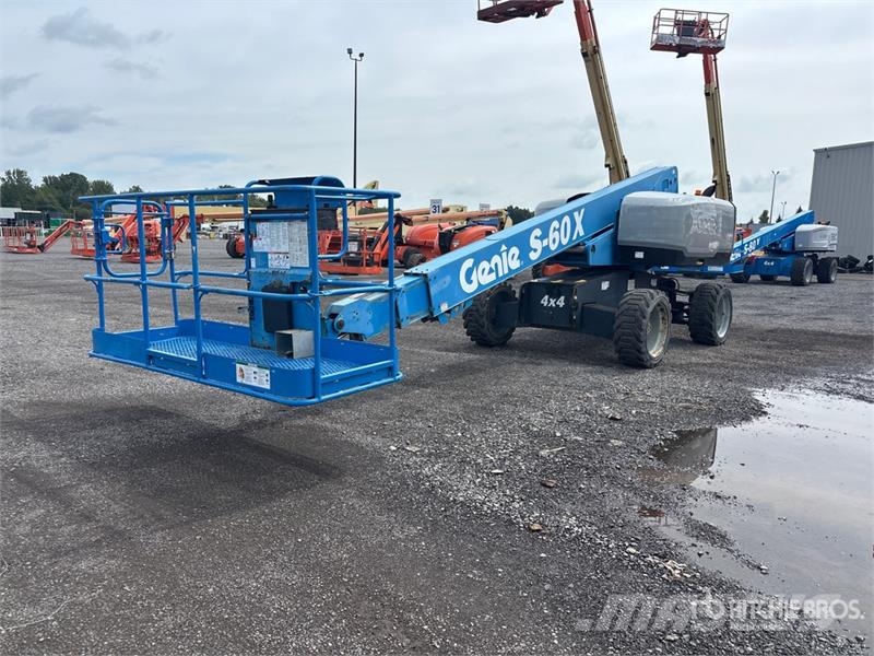Genie S60X 4WD Diesel Telescopic Boom Lift Teleskopske podizne platforme