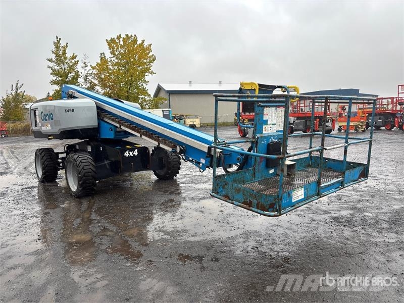 Genie S60X 4WD Diesel Telescopic Boom Lift Teleskopske podizne platforme