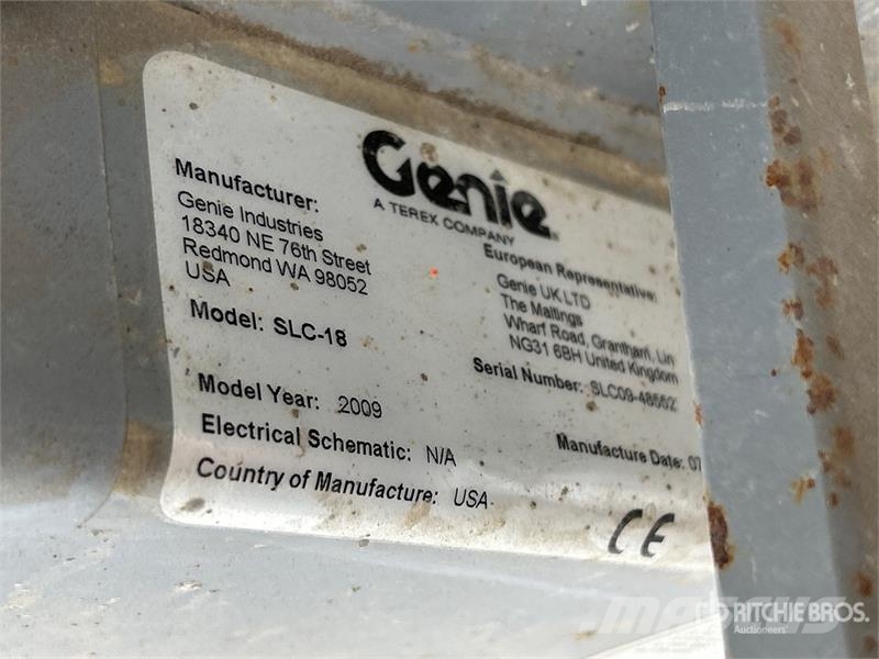 Genie SLC-18 Dış cephe asansörleri