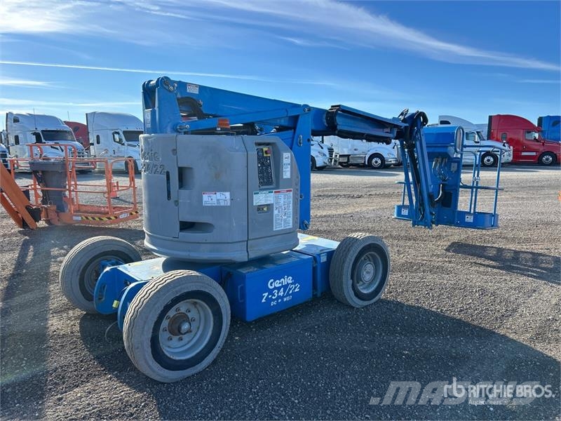 Genie Z-34/22 2WD Electric Articulating Boom Lift Knikarmhoogwerkers