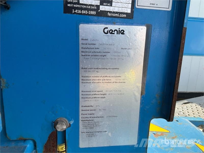 Genie Z-45/25J Articulating Boom Lift رافعات سلة مفصلية