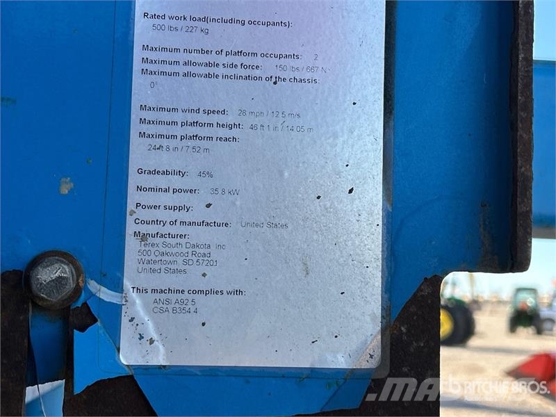 Genie Z-45/25J Diesel Articulating Boom Lift Gelenkteleskoparbeitsbühnen