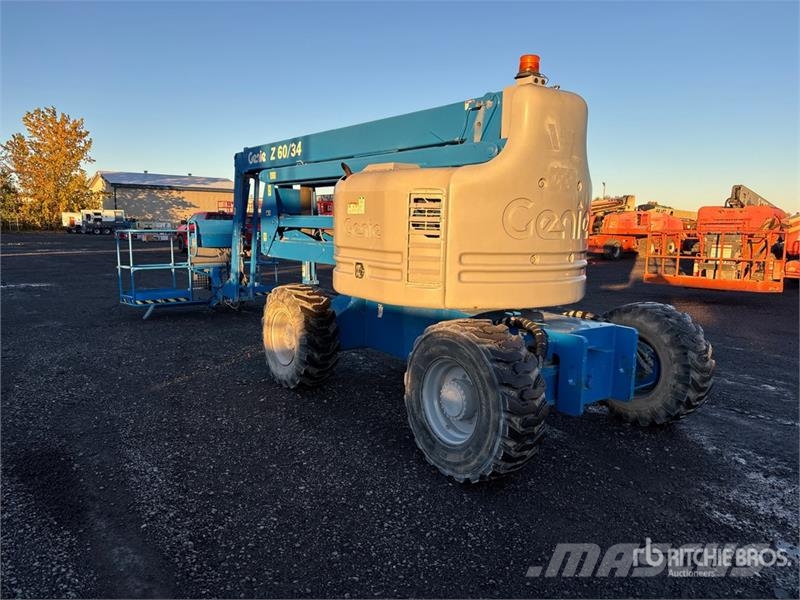 Genie Z-60/34 4WD Diesel Articulating Boom Lift Articulated boom lifts