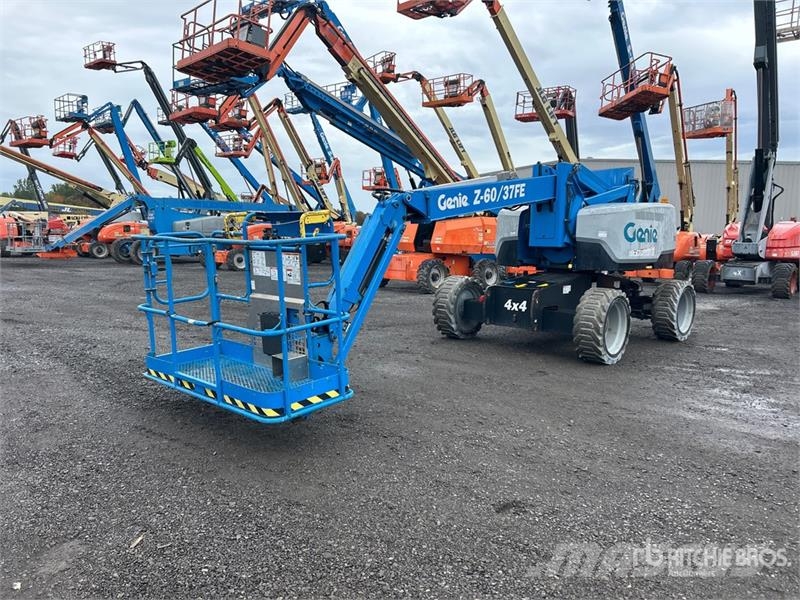 Genie Z-60/37FE 4WD Hybrid Articulating Boom Lift Zglobne podizne platforme
