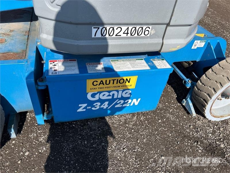 Genie Z34/22N 2WD Electric Articulating Boom Lift Knikarmhoogwerkers