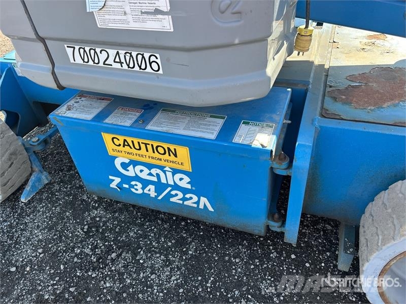 Genie Z34/22N 2WD Electric Articulating Boom Lift Knikarmhoogwerkers