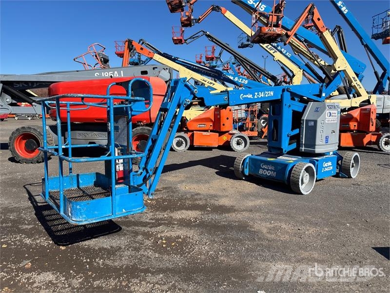 Genie Z34/22N 2WD Electric Articulating Boom Lift Knikarmhoogwerkers