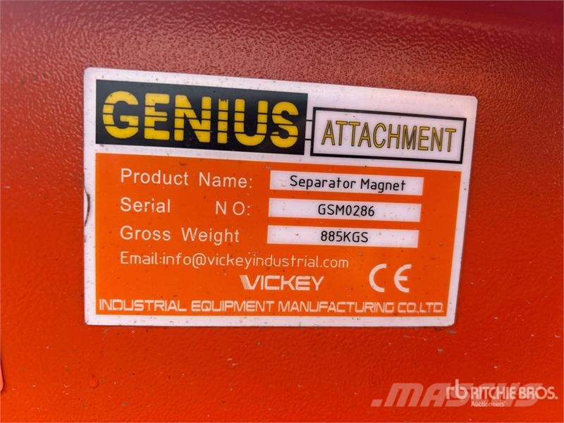 Genius GSM-66IN Separator Magnet (Unused) Construction - Others