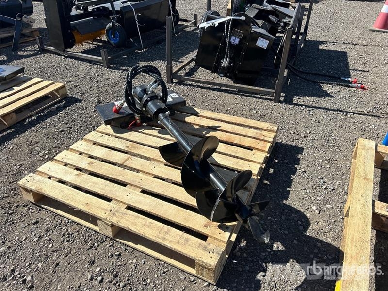  GIYI 11 in Mini Skid Steer Auger (Unused) مثاقيب